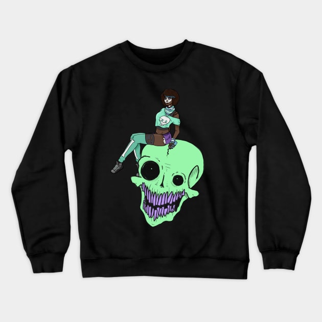 Spooky Crewneck Sweatshirt by Snaileton